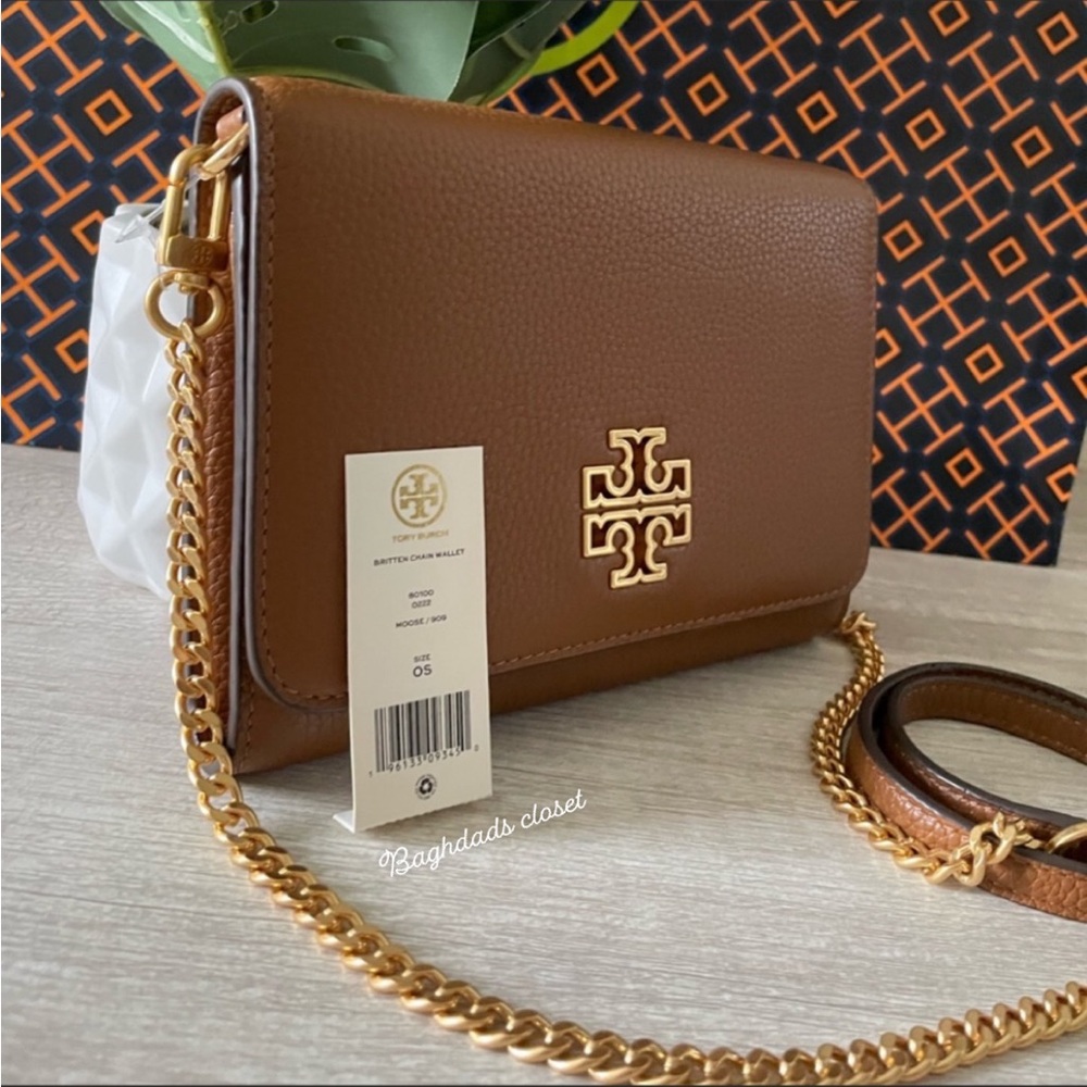 Tory Burch britten chain Crossbody wallet - Picture 2 of 15